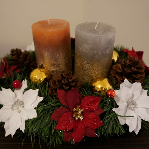 Holiday Candle centerpiece - Picture 4 of 4